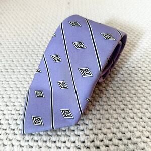 Vineyard Vines Custom Collection Purple Blue WCC Westchester Country Club Tie
